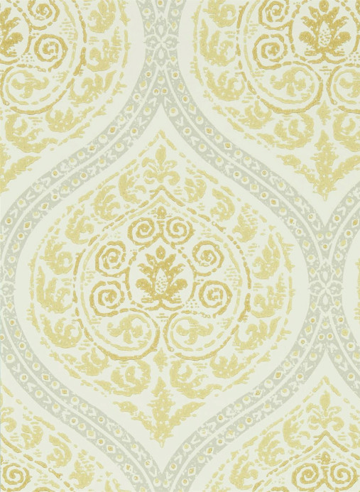 Sanderson Wallpaper Madurai Lemon