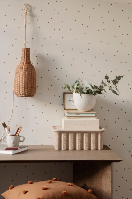 Ferm Living Wallpaper Dot Off-White