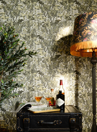 MINDTHEGAP Wallpaper Tree Foliage