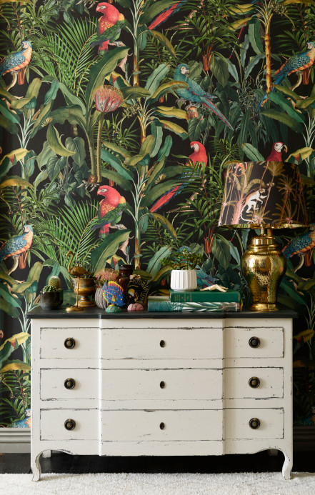 MINDTHEGAP Wallpaper Parrots of Brasil