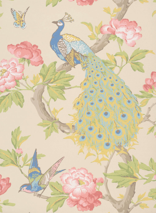 Little Greene Wallpaper Pavona Hazel