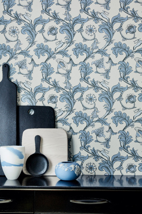 Little Greene Papier peint Stag Trail - Sky