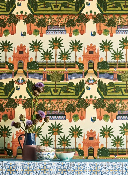 Cole & Son Wallpaper Alcazar Gardens