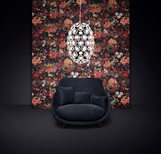 Tapete Rendezvous Tokyo Blue von Moooi by Arte