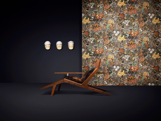 Tapete Rendezvous Tokyo Blue von Moooi by Arte