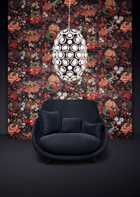 Tapete Rendezvous Tokyo Blue von Moooi by Arte