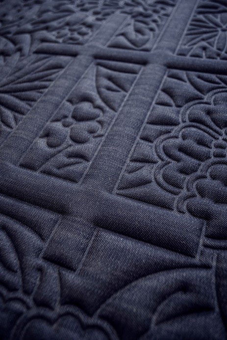 Tapete Shoji Blossom von Moooi - Denim