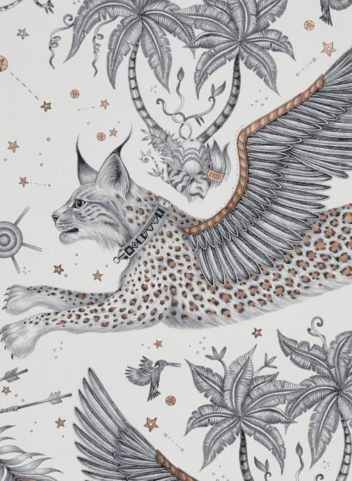 Clarke & Clarke Tapete Lynx - Nude