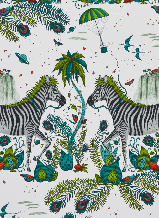Clarke & Clarke Tapete Lost World - Green