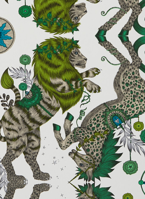 Clarke & Clarke Tapete Caspian - Lime