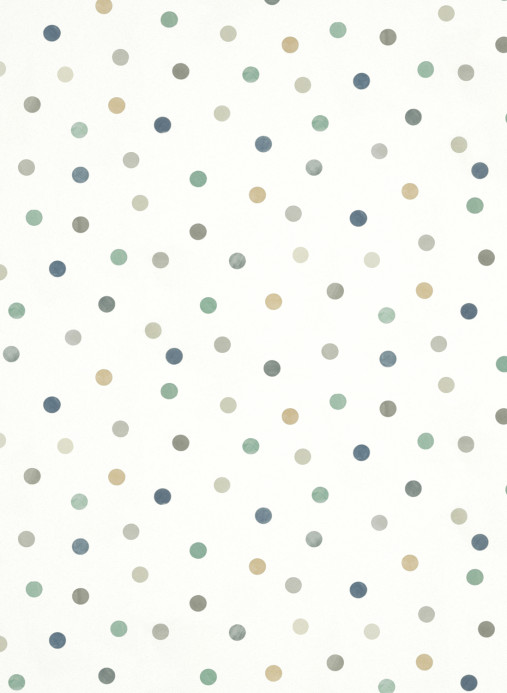 Harlequin Tapete Bon Bon - Gilver/ Duck Egg/ Denim