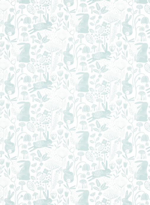 Harlequin Wallpaper Into the Meadow Duck Egg