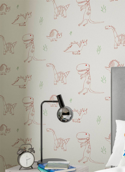 Harlequin Wallpaper Jolly Jurassic