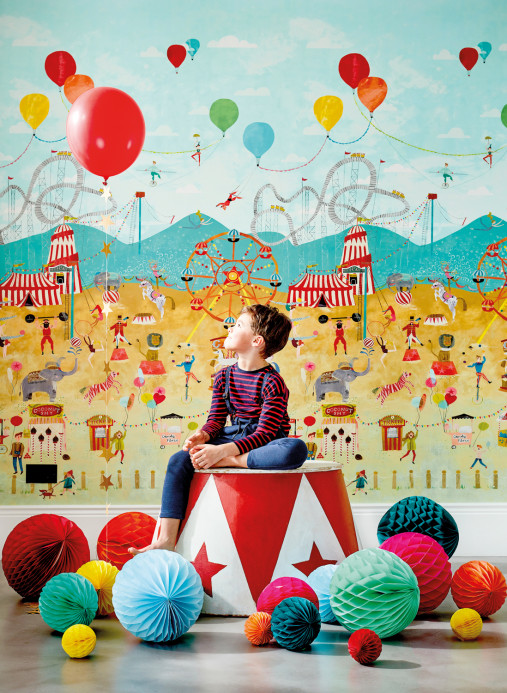 Harlequin Wandbild Life is a Circus
