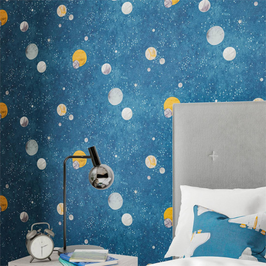 Harlequin Papier peint Out Of This World - Solar