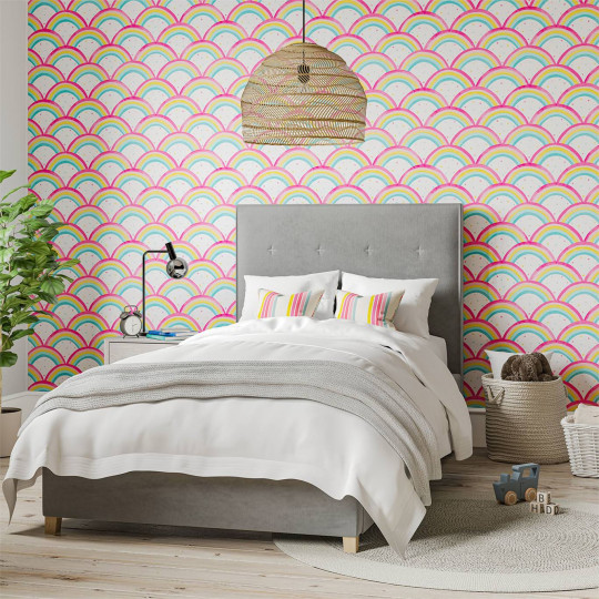 Harlequin Wallpaper Rainbow Brights
