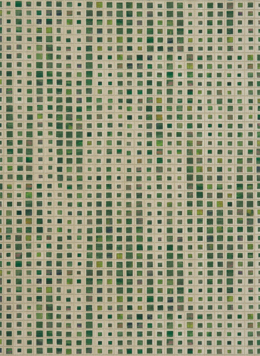 Osborne & Little Wallpaper Sunago Vinyl Emerald