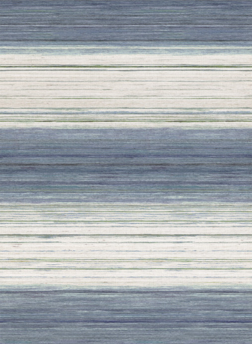 Osborne & Little Tapete Kozo Stripe - Indigo