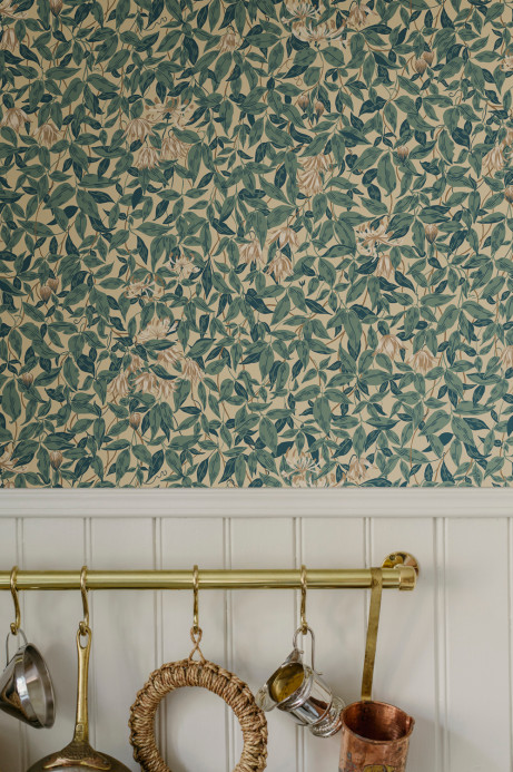 Sandberg Wallpaper Linnea - Blue