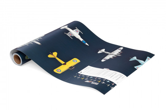 studio ditte Carta da parati Airplanes Dark - Airplanes Dark