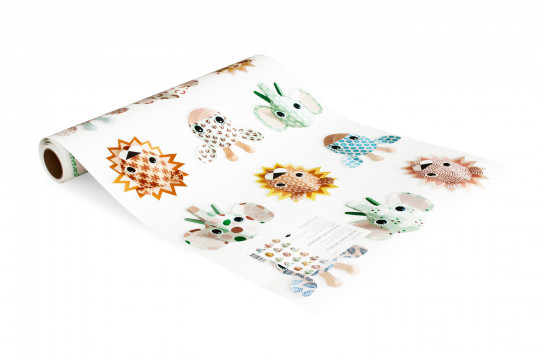 studio ditte Carta da parati Wild Animals Sweet - Wild Animals Sweet