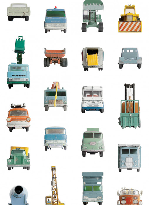 studio ditte Papier peint Work Vehicles - Work Vehicles