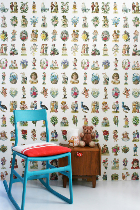 studio ditte Wallpaper Vintage Scraps