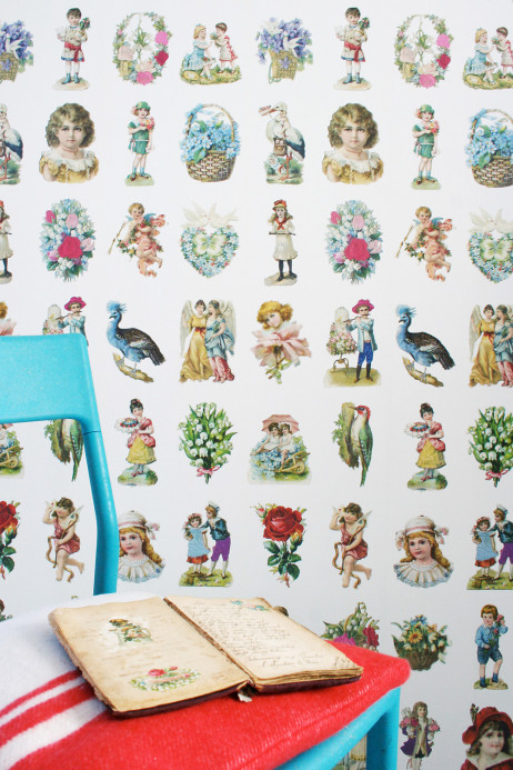 studio ditte Wallpaper Vintage Scraps