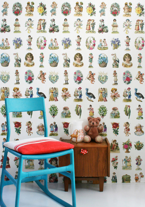 studio ditte Wallpaper Vintage Scraps