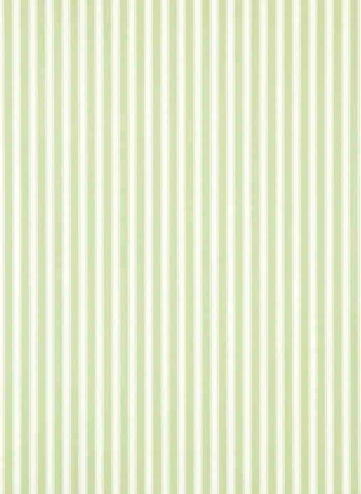 Sanderson Wallpaper New Tiger Stripe - Leaf Green/ Ivory