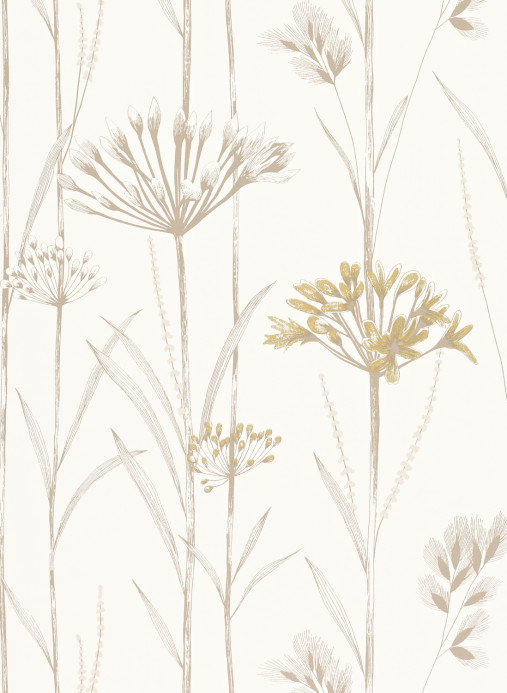 Harlequin Tapete Gardinum - Ivory/ Gold