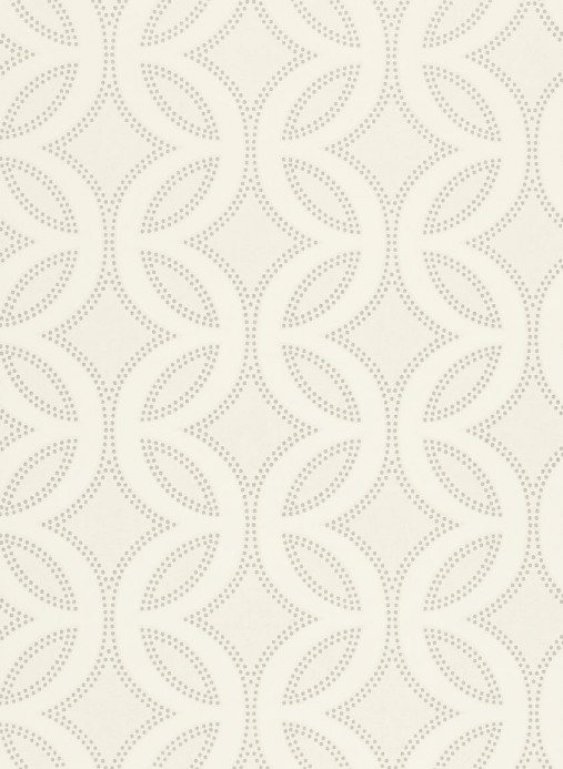 Harlequin Papier peint Caprice - Chalk Pearl And Silver