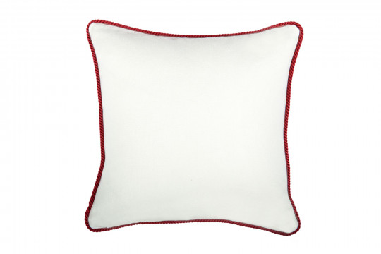 Mindthegap Siren Cushion - Blue/ Red/ White/ Rope - 50x50cm