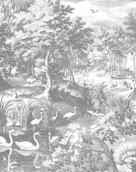 KEK Amsterdam Wandbild Engraved Landscapes - XS
