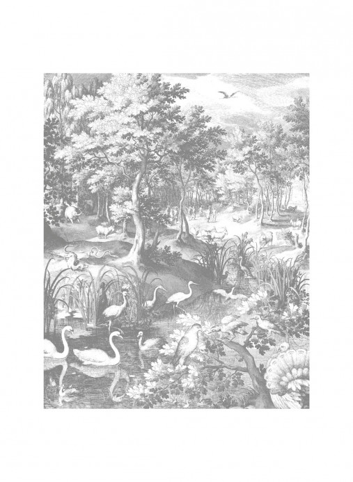 KEK Amsterdam Wandbild Engraved Landscapes - XS