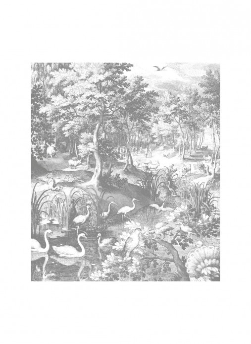 KEK Amsterdam Mural Engraved Landscapes 13 - S