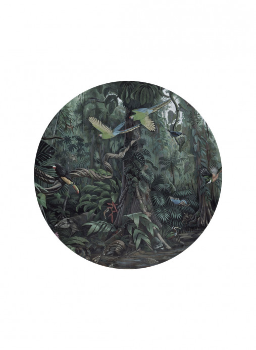 KEK Amsterdam Mural Tropical Landscapes 1 Circle - S - 1.425m