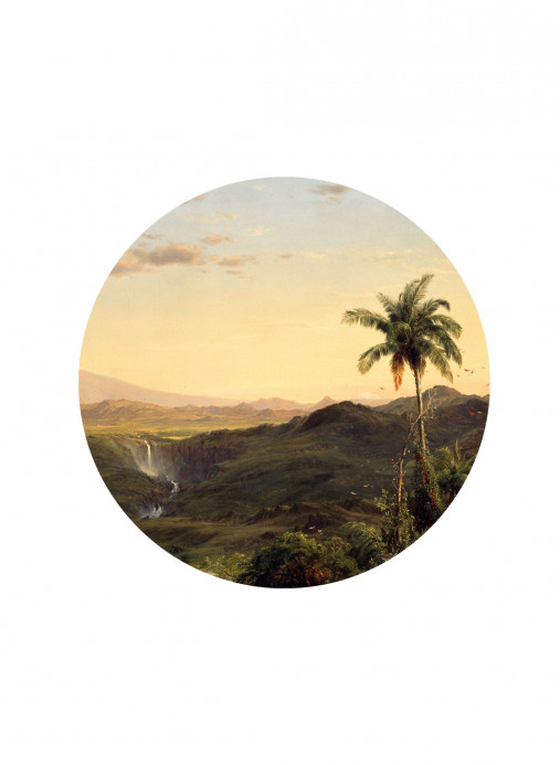 KEK Amsterdam Wandbild Golden Age Landscapes 3 Circle - S - 1.425m