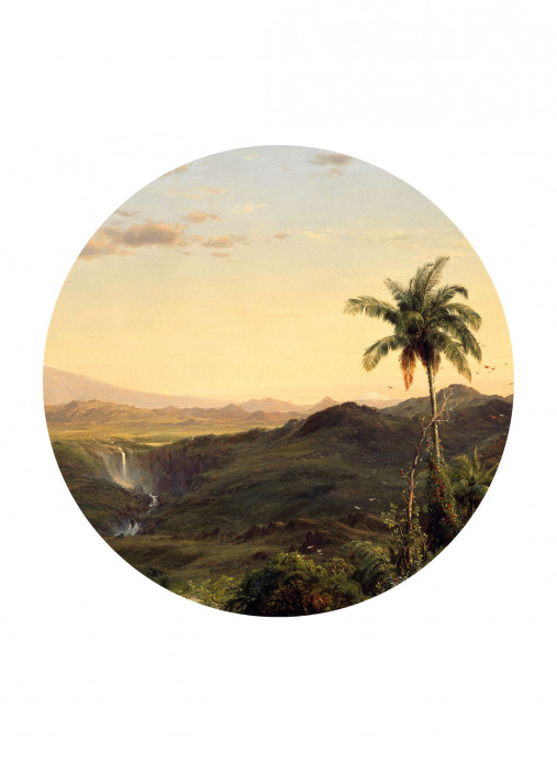 KEK Amsterdam Carta da parati panoramica Golden Age Landscapes 3 Circle - M - 1.9m