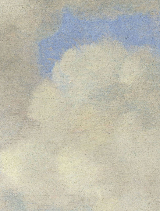 KEK Amsterdam Papier peint panoramique Golden Age Clouds 4 Circle - M - 1.9m