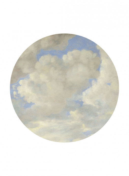 KEK Amsterdam Mural Golden Age Clouds 4 Circle - M - 1.9m
