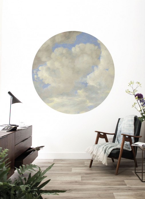 KEK Amsterdam Mural Golden Age Clouds 4 Circle