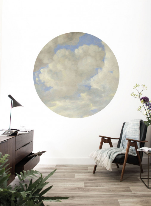 KEK Amsterdam Papier peint panoramique Golden Age Clouds 4 Circle