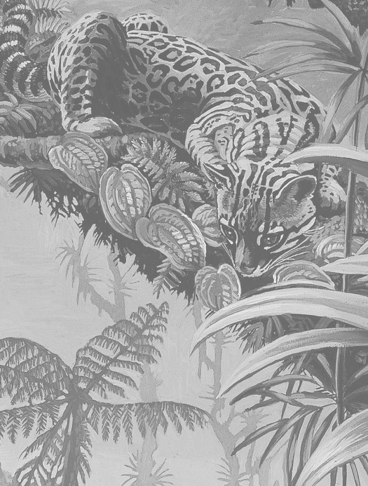 KEK Amsterdam Wandbild Tropical Landscapes 2 Circle - S - 1.425m