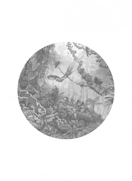 KEK Amsterdam Wandbild Tropical Landscapes 2 Circle - S - 1.425m