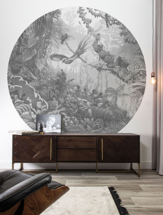 KEK Amsterdam Mural Tropical Landscapes 2 Circle
