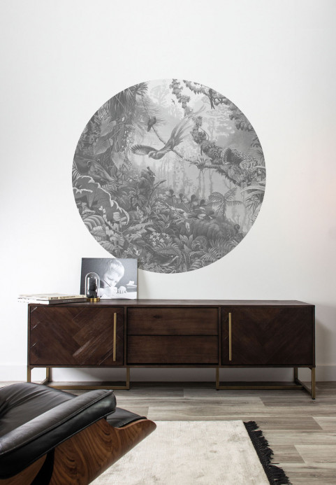KEK Amsterdam Mural Tropical Landscapes 2 Circle