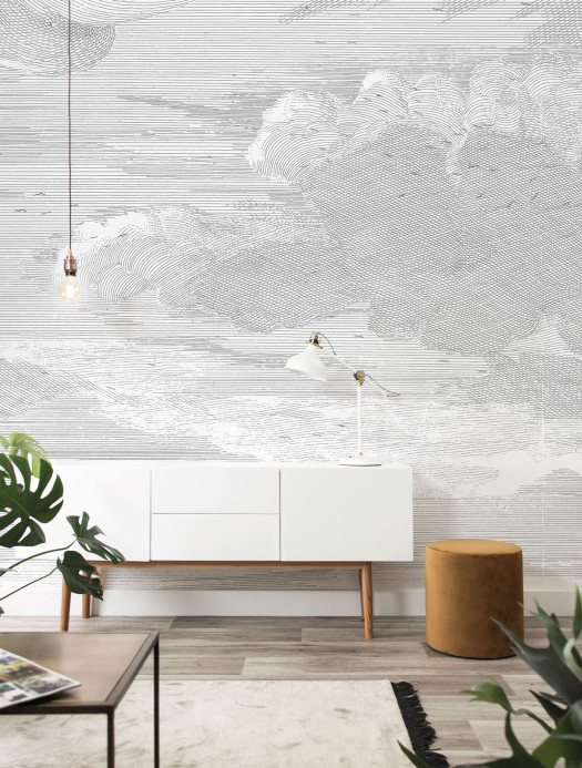 KEK Amsterdam Wandbild Engraved Clouds 1 - L