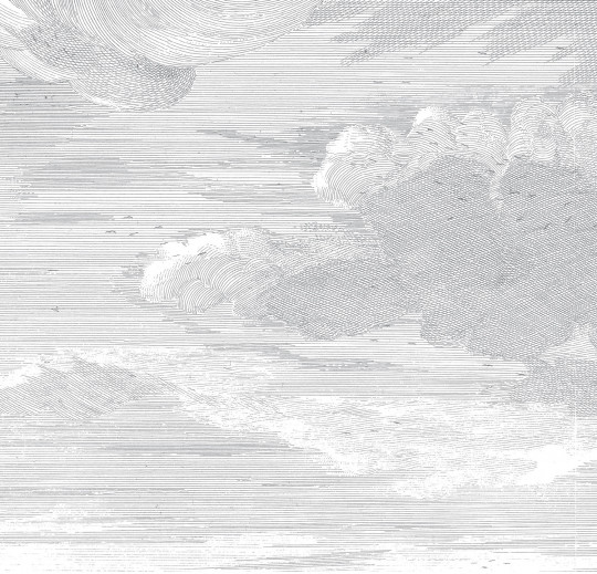 KEK Amsterdam Papier peint panoramique Engraved Clouds 1 - L