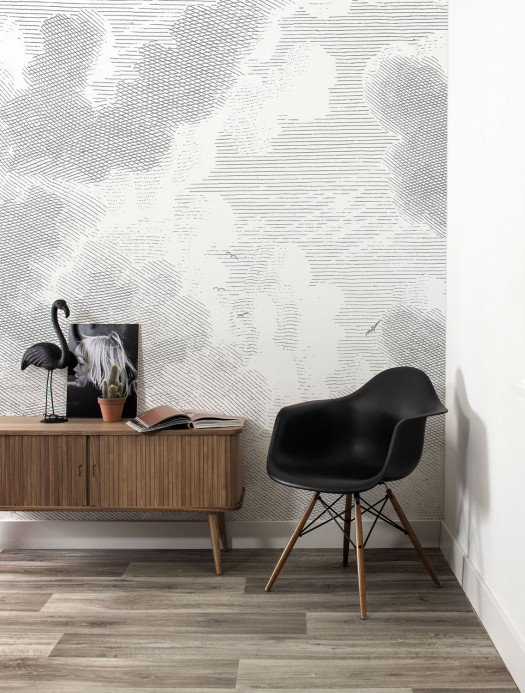 KEK Amsterdam Wandbild Engraved Clouds 2